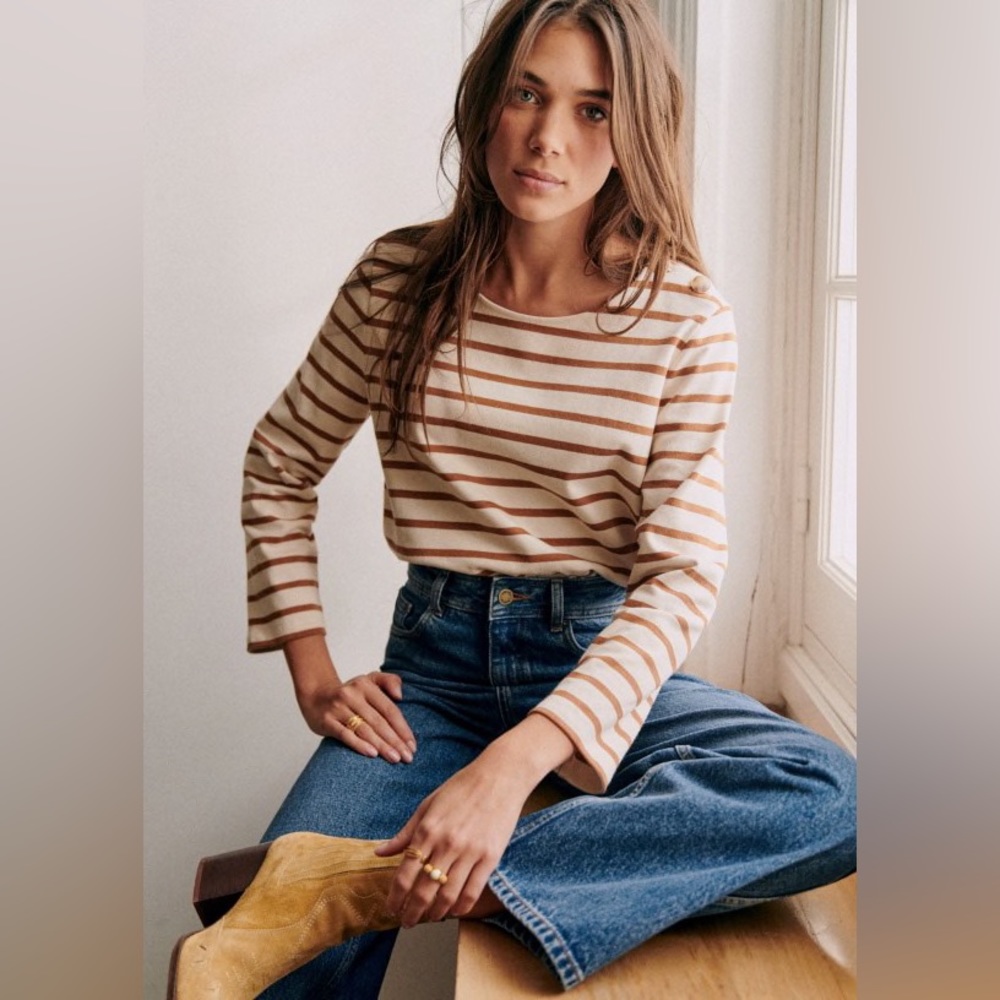 NWT Sezane Mariniere Colette size M